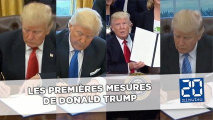 Download Video: Une semaine à la Maison blanche: Les premières mesures de Donald Trump