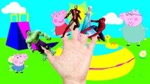 Finger Family collection Lollipop Peppa Pig SpiderMan Superheroes Nursery Rhymes Lyrics and More