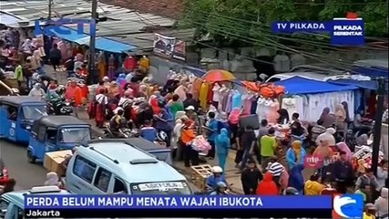 Wajah 'Semrawut' Ibu Kota