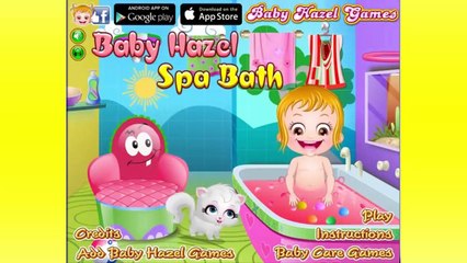 Baby Hazel Games To Play Online Free ❖ Baby Hazel Spa Bath