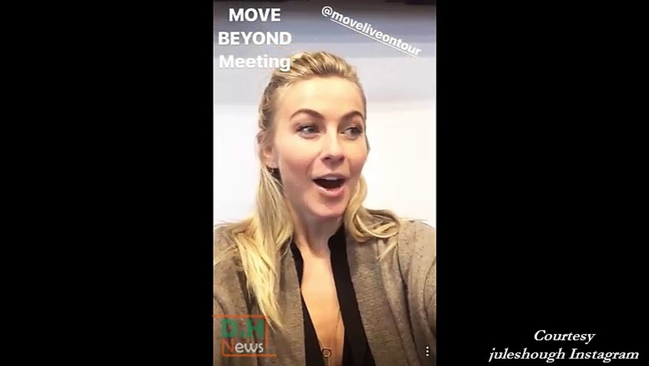 Derek and Julianne Hough - MOVE Beyond meeting - January 26, 2017