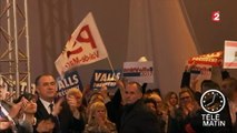 Valls / Hamon : derniers meetings avant le vote