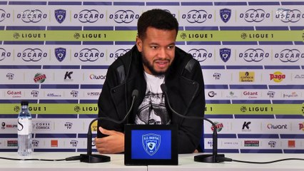 Bastia-Caen : Conf. d'avant-match de N. Saint-Ruf