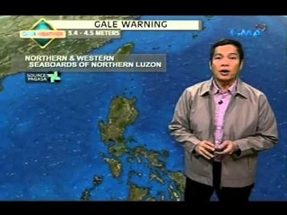 UH: Maalinsangang panahon, asahan ngayong Lunes