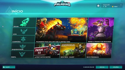 PALADINS - SISTEMA DE CARTAS