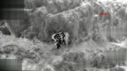 Metina Bölgesine Düzenlenen Hava Harekatlarında 57 PKK'lı Terörist Öldürüldü