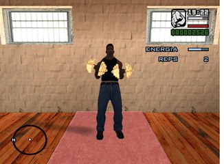 Fui malhar e olha no que deu - GTA San Andreas