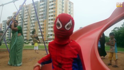 Spiderman Vs Batman - Real Life Superhero Battle! || Spiderman Dancing and Singing Nursery Rhymes