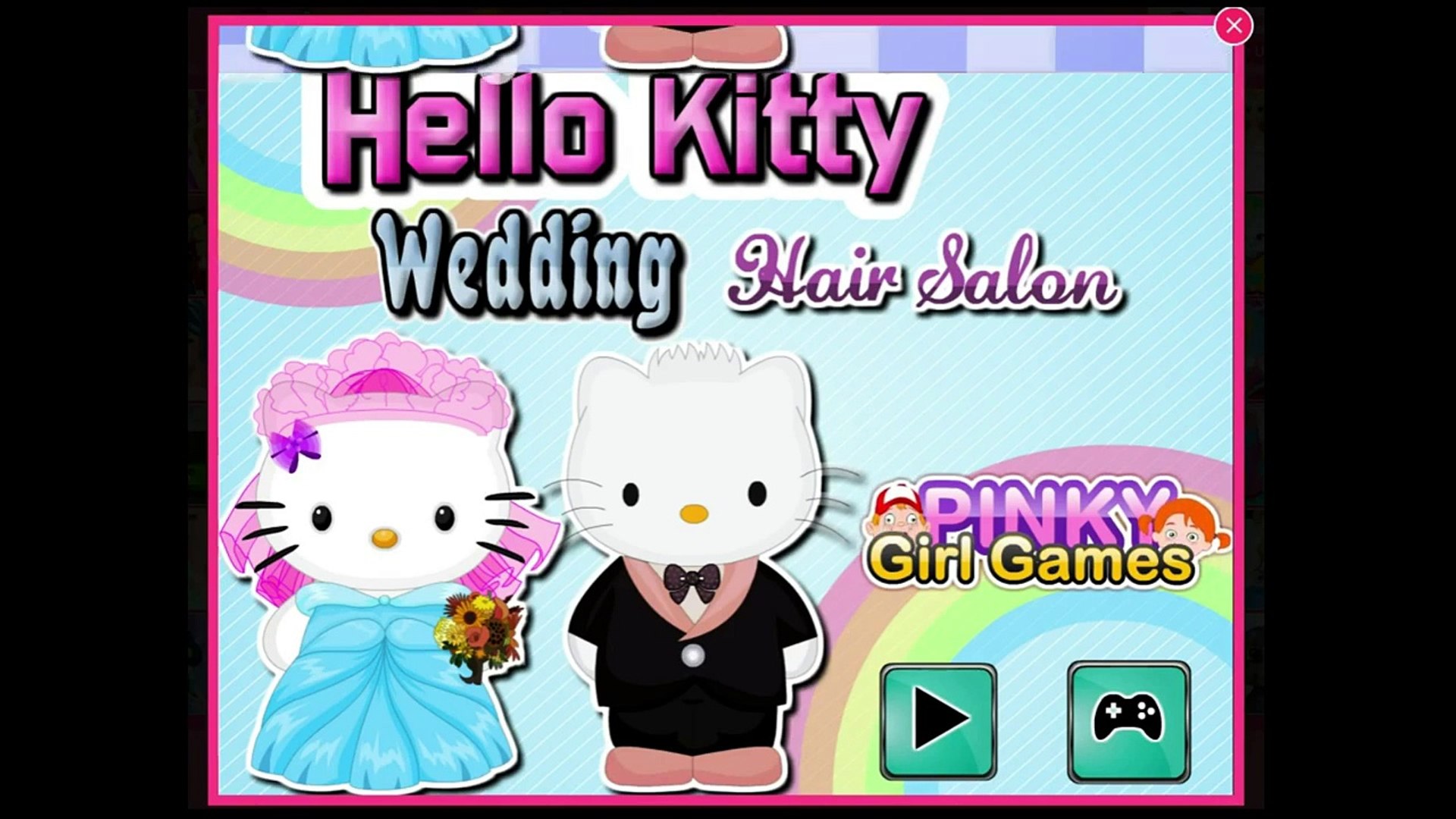 Hello Kitty Games For Girls Wedding Hair Salon Hellokitty Dress