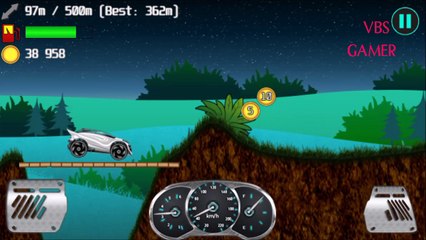 Alien Planet Hill Racing Night Android Gameplay 3