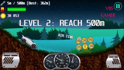 Alien Planet Hill Racing Night Android Gameplay 5
