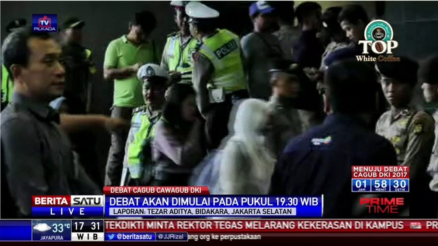 2.000 Petugas Siap Amankan Debat ke-2 Cagub-Cawagub DKI Jakarta