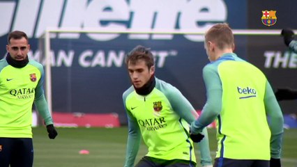 Recovery session as attention switches to Betis on Sunday