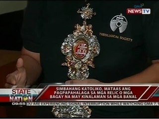 SONA: Apat na first class relics, ninakaw sa Holy Family Parish