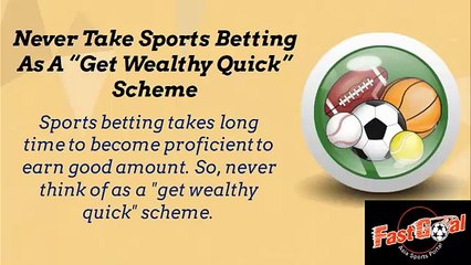 What You Should Avoid Doing In Sports Betting?