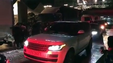 JANG KEUN SUK AT KİM JAE JOONG'S CONCERT AFTER THE CONCERT 21.01.2017