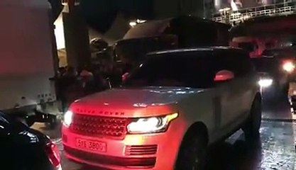JANG KEUN SUK AT KİM JAE JOONG'S CONCERT AFTER THE CONCERT 21.01.2017