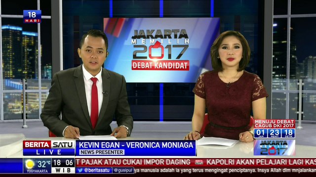 Sejumlah Tokoh Hadir di Debat ke-2 Cagub-Cawagub DKI Jakarta