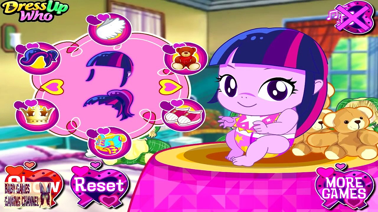 My Little Pony Equestria Girls - Baby Rainbow Dash and Twilight Sparkle - Princess Game for Girls