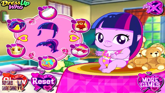 My Little Pony Equestria Girls - Baby Rainbow Dash and Twilight Sparkle - Princess Game for Girls