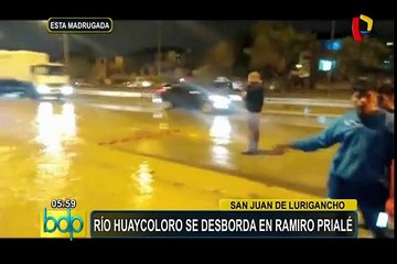 Video herunterladen: Puente Piedra: alarma por crecida de río Chillón