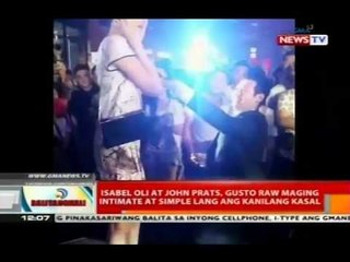 Isabel Oli at John Prats, gusto raw maging intimate at simple lang ang kanilang kasal