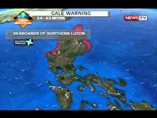 NTG: Weather update as of 9:34 a.m. (Nov. 20, 2014)