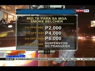 NTG: Hindi bababa sa 37 sasakyan, nahuli sa night time multi-sectoral anti-smoke belching operations