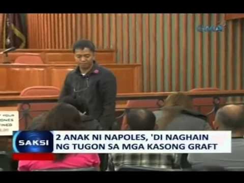 Saksi: 2 anak ni Napoles, 'di naghain ng tugon sa mga kasong graft