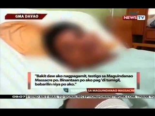 SONA: 2 tetestigo sana laban sa mga Ampatuan, tinambangan