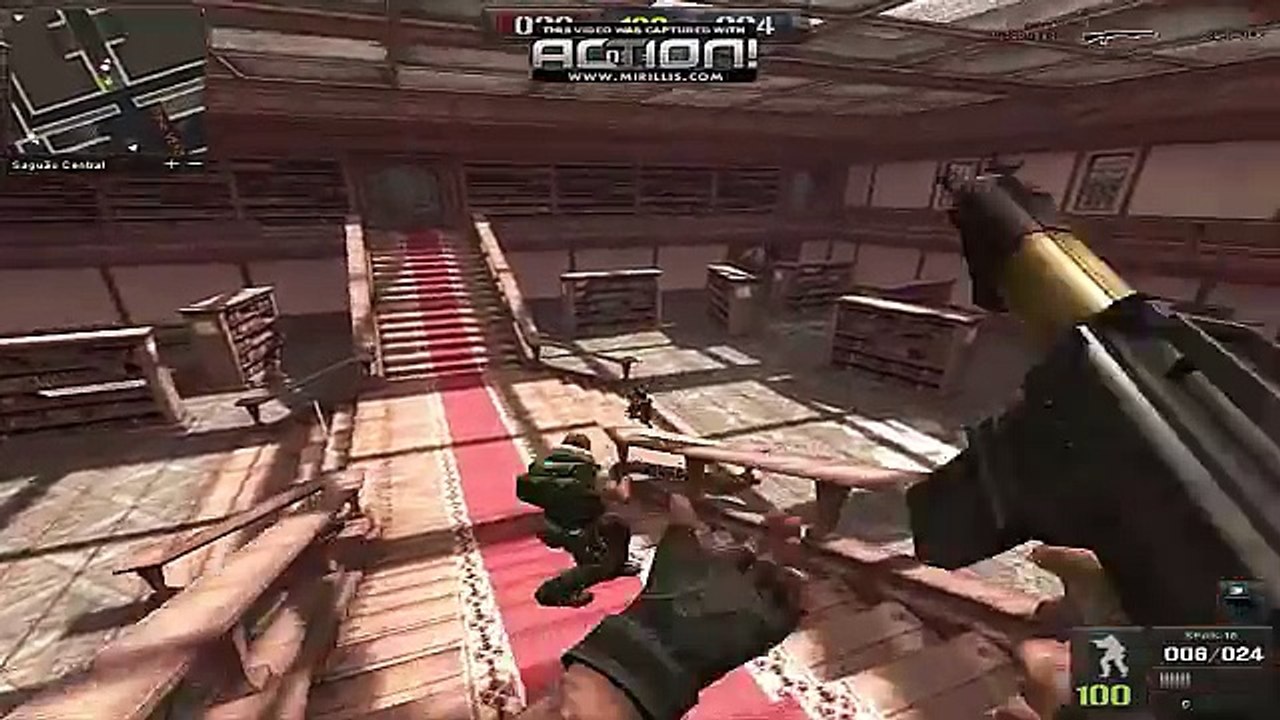 Point Blank jogando com a SPAS 15