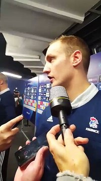Valentin Porte après la qualification des bleus en finale du mondial