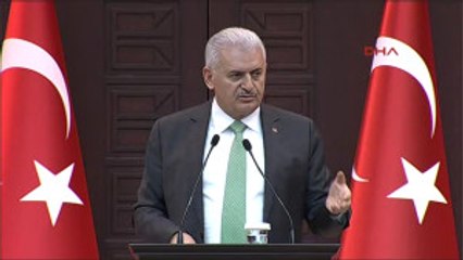 Başbakan Yıldırım; Atatürk'ün Partisine Ülkeyi Bölenlerle Kol Kola Girmek Yakışır mı 5