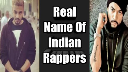 Real Name Of Indian Rappers