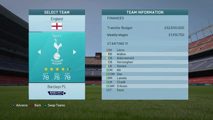 Fifa 16   Spurs Career Mode #1 Intro