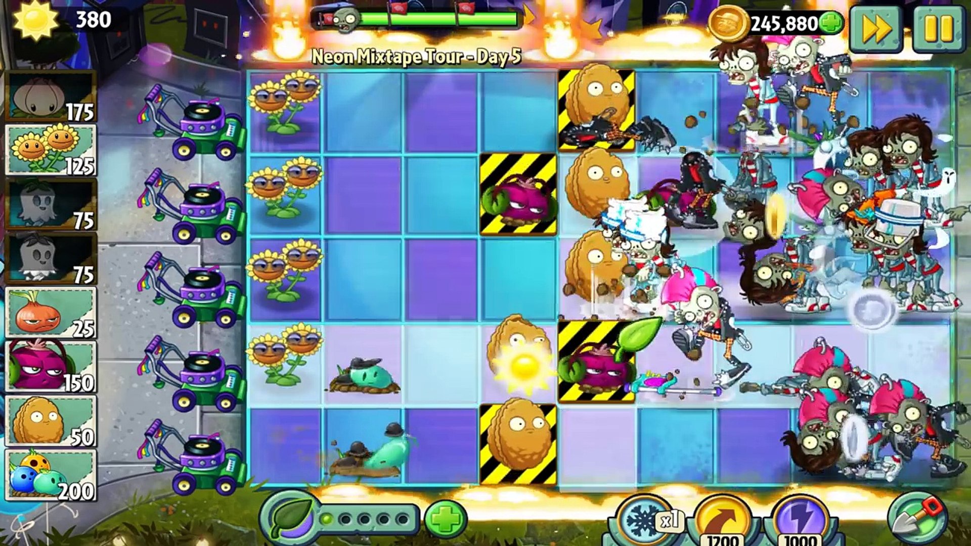 New Plant Phat Beet Plants Vs Zombies 2 Neon Mixtape Tour Day 5