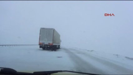 Muş Kar Ulaşımı Aksattı