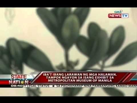 Iba't ibang larawan ng mga halaman, tampok ngayon sa isang exhibit sa Metropolitan Museum of Manila