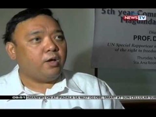 SONA: Ika-5 taong anibersaryo ng Maguindanao massacre, gugunitain sa linggo