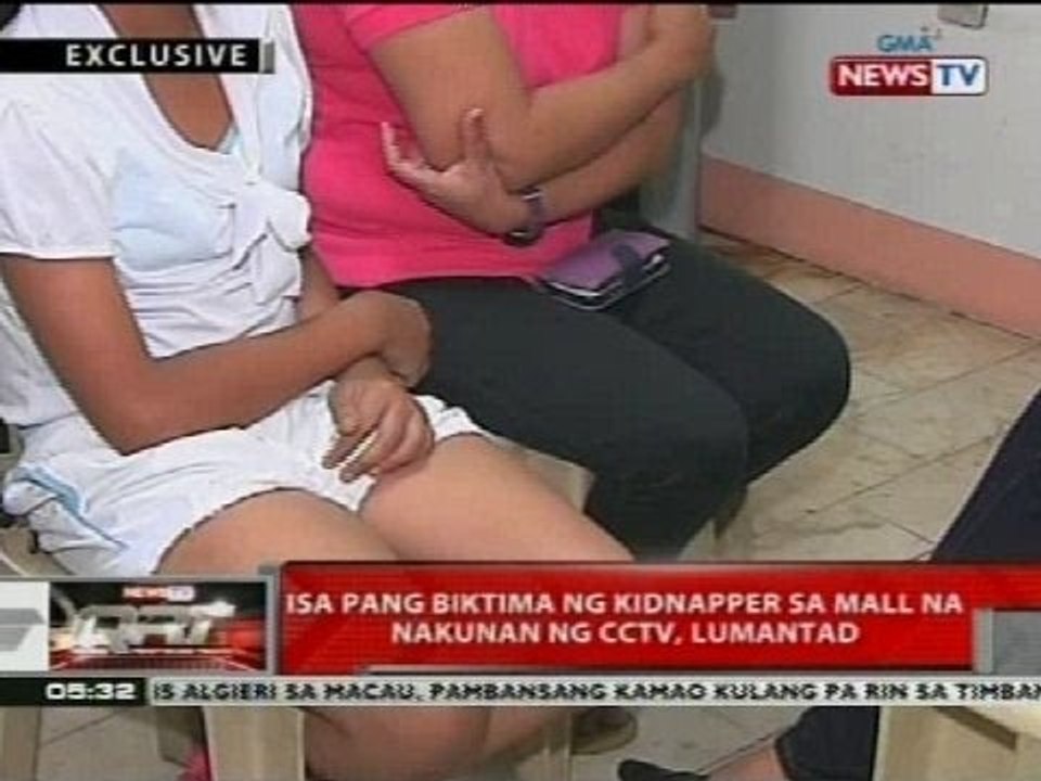 QRT: Isa pang biktima ng kidnapper sa mall na nakunan ng CCTV, lumantad