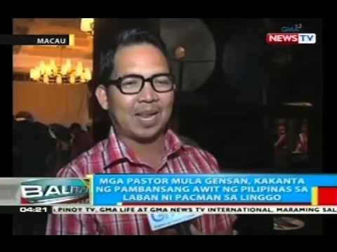 Mga coach nina Pacquiao at Algieri, nagpatutsadahan 2 araw bago ang laban