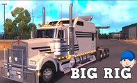 American Truck Simulator Mods Kenworth W900 Long