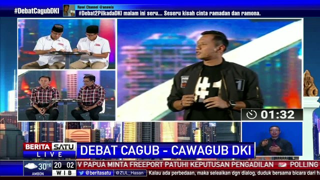 Debat ke-2 Cagub-Cawagub DKI Jakarta Segmen 2