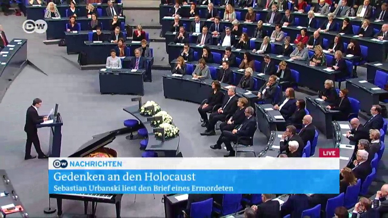 Schauspieler liest Brief eines Ermordeten | DW Nachrichten