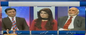 Haroon Rasheed gives tough time to Habib Akram