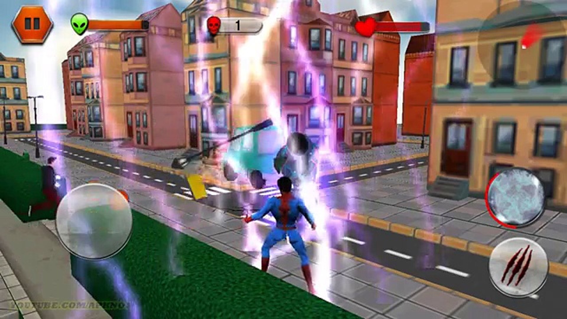 ⁣Город Heroes 3D Чужие войны Android Gameplay