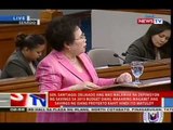 NTVL: Privilege speech ni Sen. Miriam Defensor Santiago