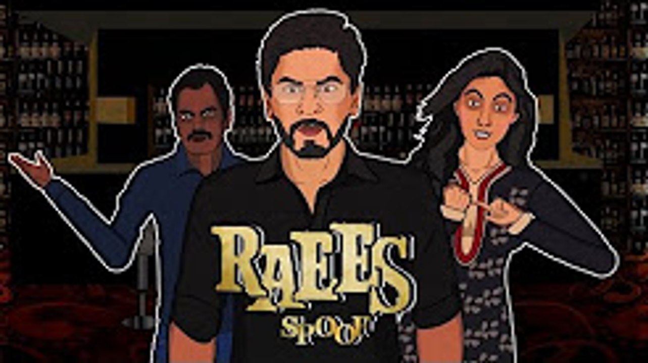 Raees movie || Shah Rukh Khan, Mahira khan, Nawazuddin Siddiqui || Spoof ||CCA