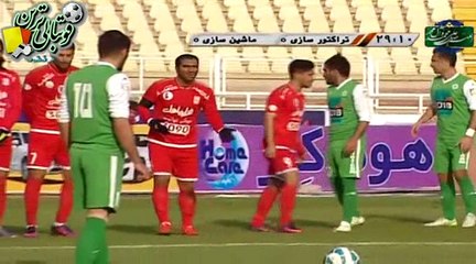 خلاصه بازی تراکتورسازی و ماشین‌سازی