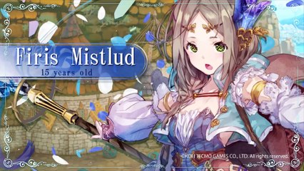 Atelier Firis The Alchemist and the Mysterious Journey nouveau trailer